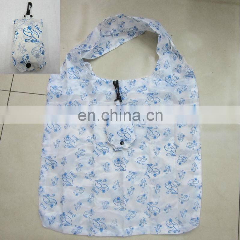 red rose reusable foldable shopping bag tote shopping bag