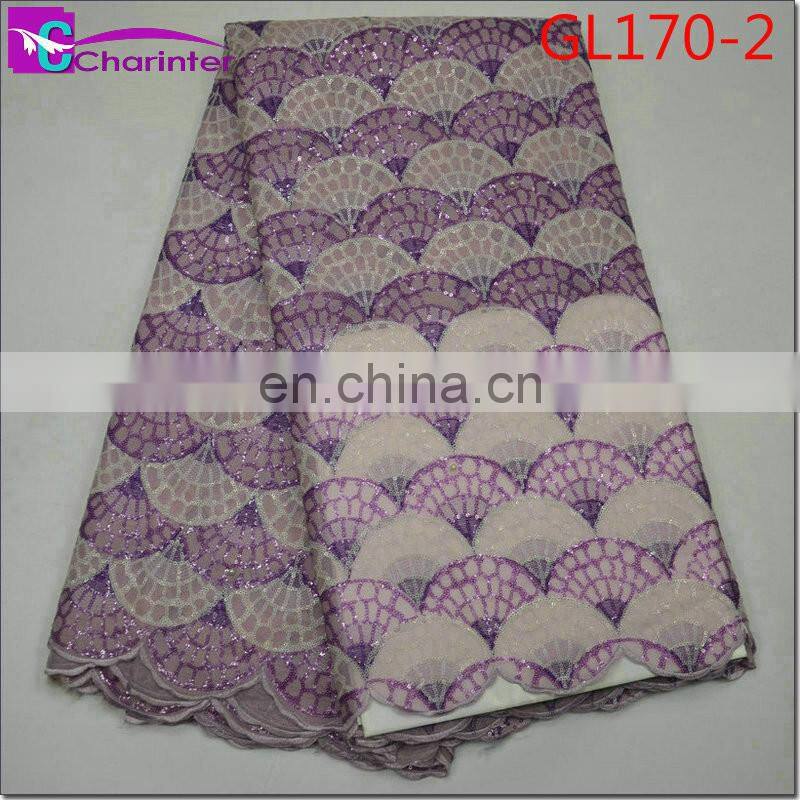 High quality Charinter organza lace fabrics GL170