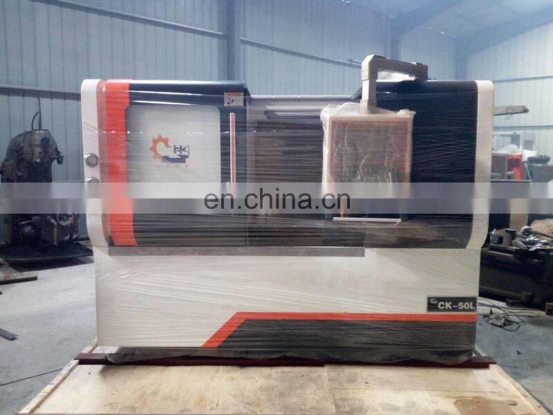 CK50L High Quality turret type slant bed cnc lathe machine