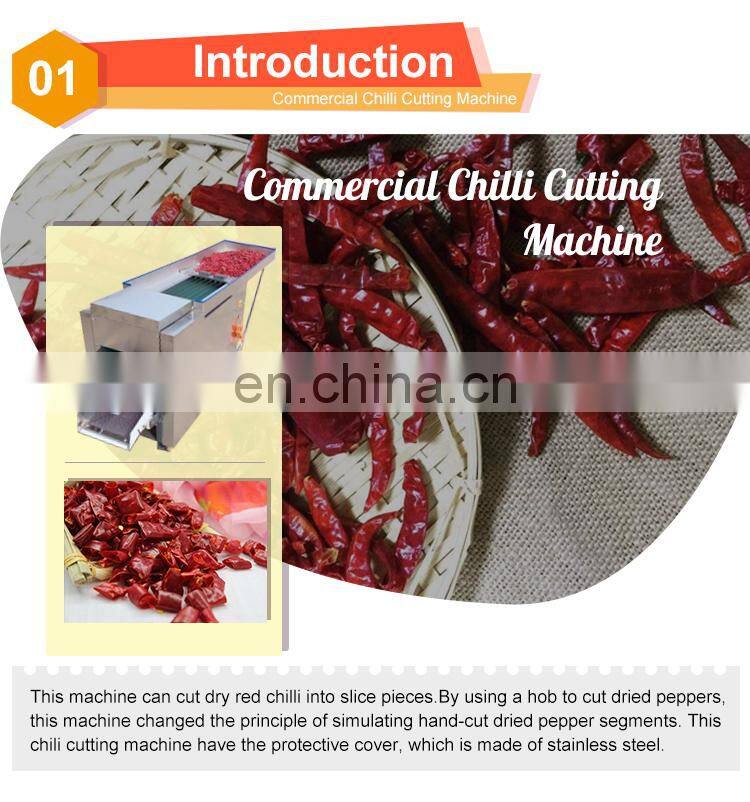 dry chilli stem cutting machine automatic dry chilli cutting machine