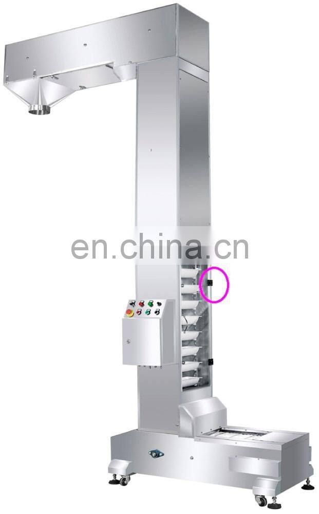 Professional Bulk Material Handling z-type Bucket Elevator Factory Price