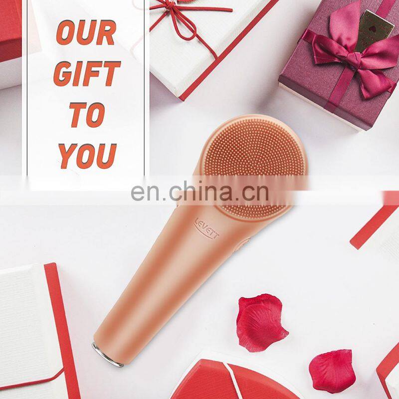 LEVETT Semir Lady Personal Skin Care Silicone Face Cleaner Brush Waterproof Facial Cleaner