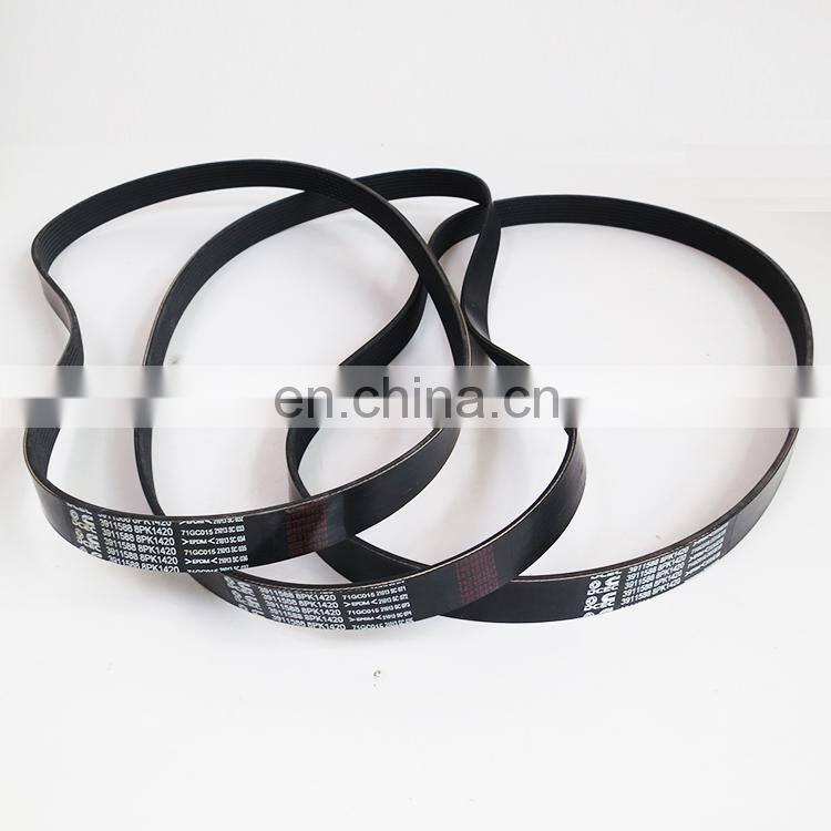 Diesel Engine Spare Parts 8pk1420 Fan Rubber V Belt