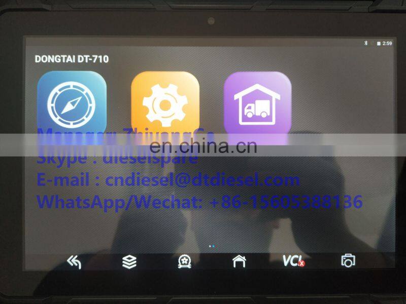 Diesel vehicle scanner DT-710 for 12v and 24v