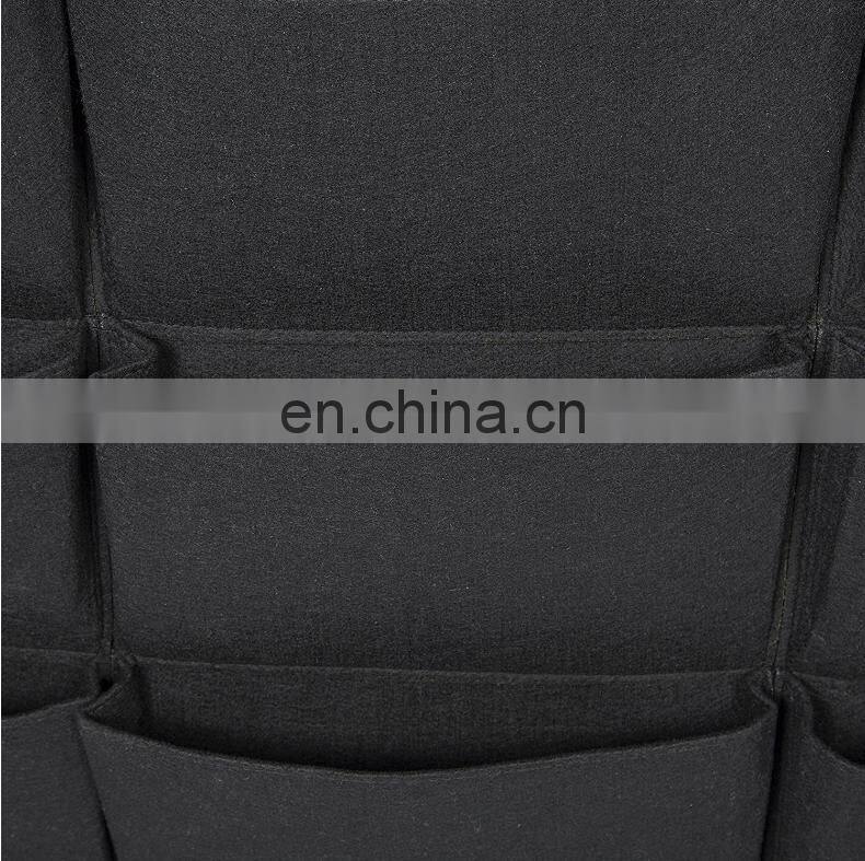 Felt Fabric Handle Vertical Wall Garden Planter Hanging Garden Grow Bags for Flower Vegetable