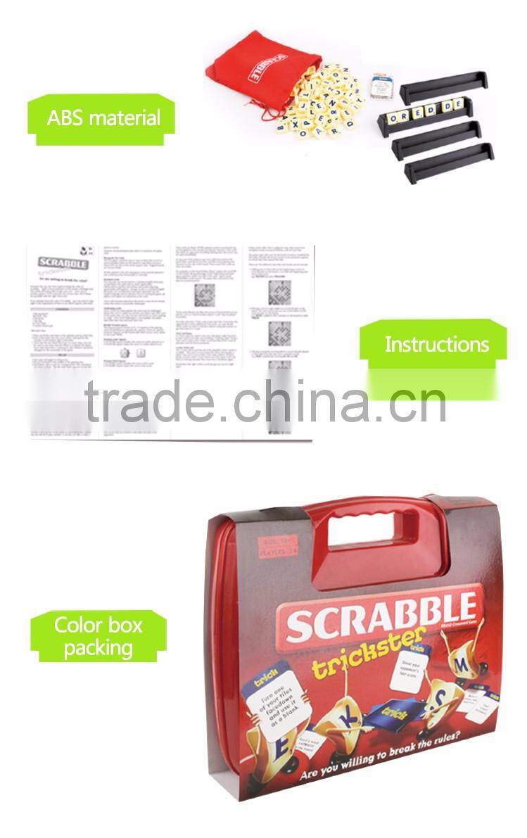 2016 Hot board game from China board game manufacturer