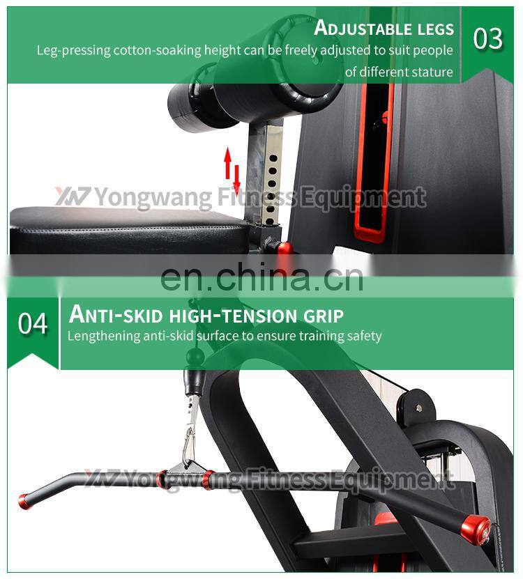 gym equipment exercise machine lat pulldown