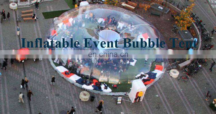 Big Outdoor Huge Inflatable Transparent Clear Roof Igloo Dome Party Event Bubble Tent