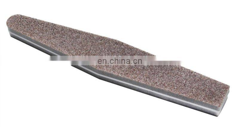 Professional Round abrasive Sponge Custom Printed 80 100 120 150 180 240 grit finger Zebra nail file Japan with logo