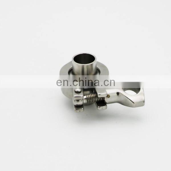 Wholesale price 1.5" SS304 heavy duty single pin clamp fitting connection stainless steel sanitary flange clamp