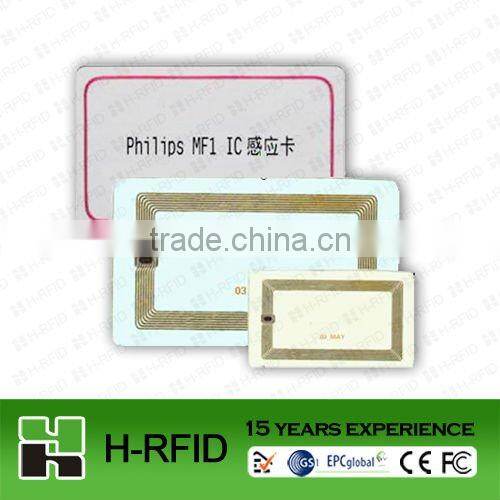 Proximity pre-printed printable uhf rfid card tag 15 years RFID line experience