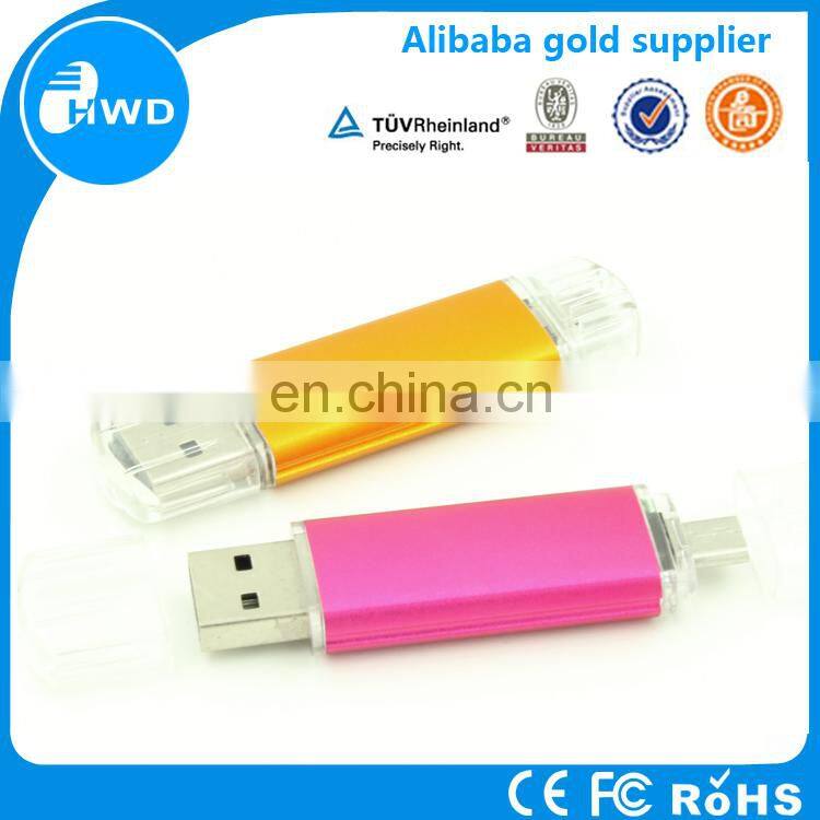 New Mobile USB Flash drive , OTG USB flash drive 2gb 4gb 8gb 16gb 32gb 64gb for smart phone