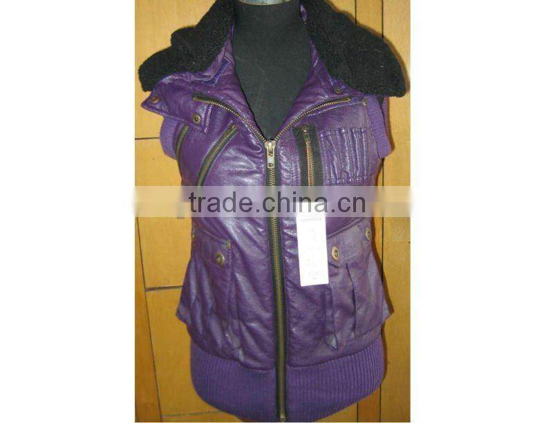 ladies sleeveless jacket