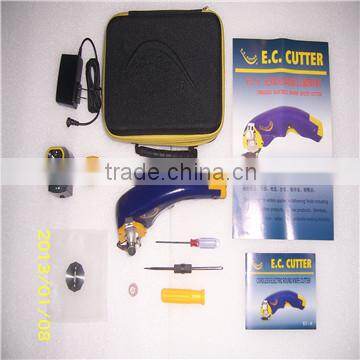 High speed electric rotary cutter for banner carpet and leather