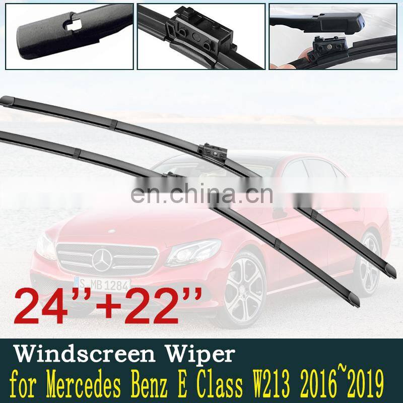 for Mercedes Benz E-Class E Class W213 S213 2016 2017 2018 2019 Car Wiper Blades Windscreen Windshield Wipers Car Accessories