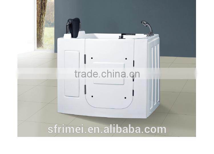 Acrylic Cheap Soaking Elderly Bathtub For Old People And Disabled People