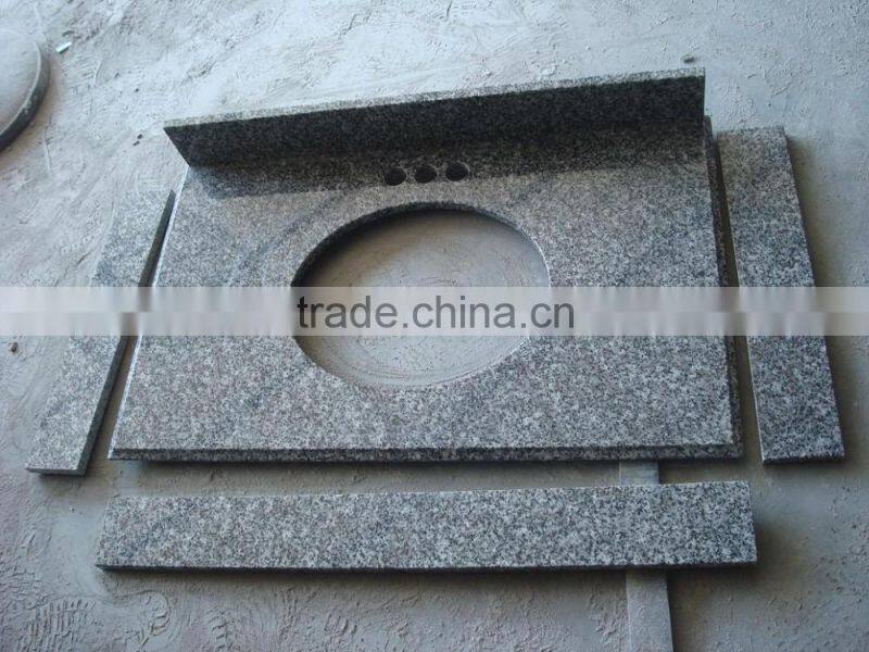 Bathroom Granite Vanity Tops for Commercial Project