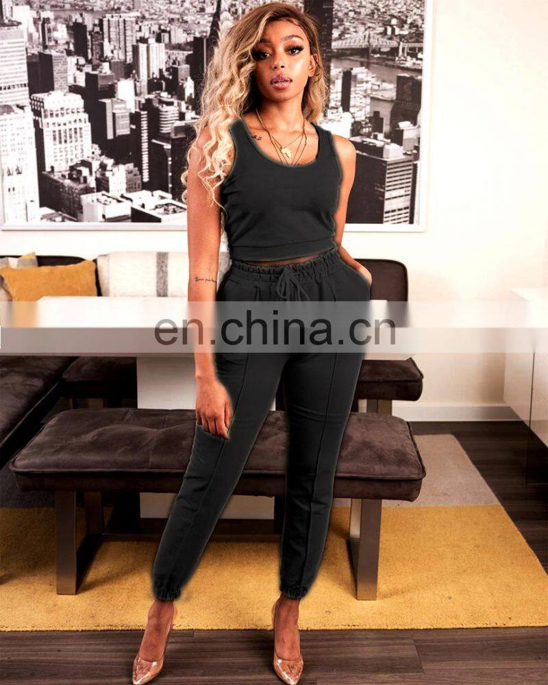 New Products 2021 Ladies Long Sleeve Bodysuit Jumpsuit 3 Piece Set Ladies Stacking Jogging Set