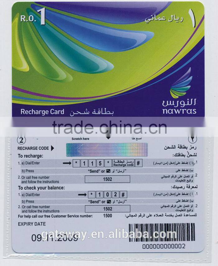 OEM Customized Company Print Calling Card