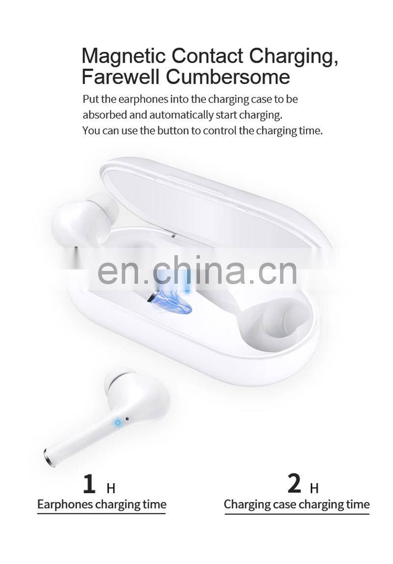 M6S V5.0 mini wireless bt headphones earbuds tws earphone for Mobile Phones