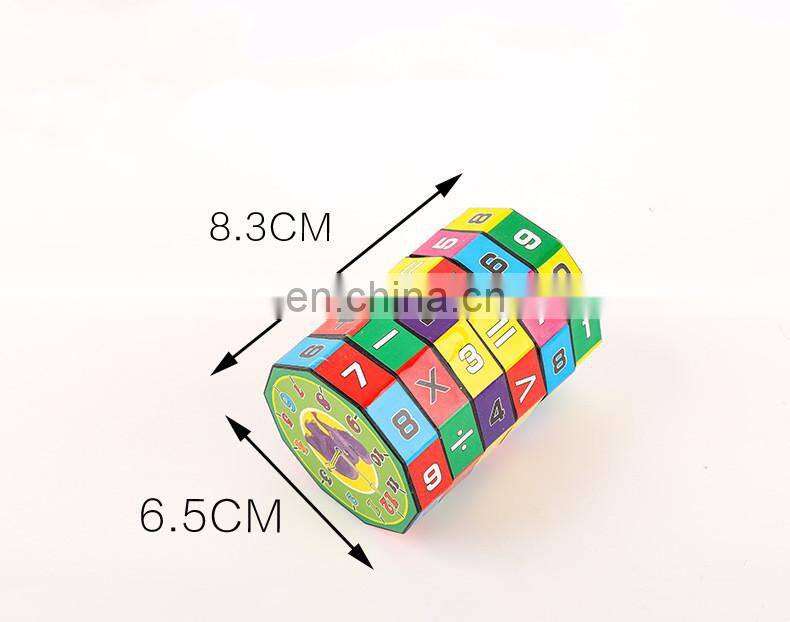 Children Montessori Games Mathematics Numbers Magic Cube Toy Puzzle Game Kids Learning Education Math Toy Fun Calculate Game