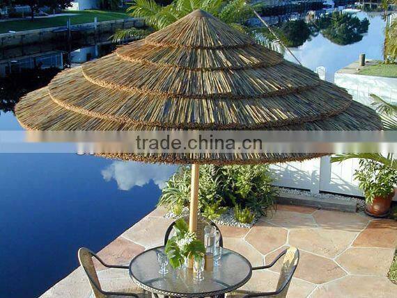 Grass roofing umbrella, artifiicial thatch shed