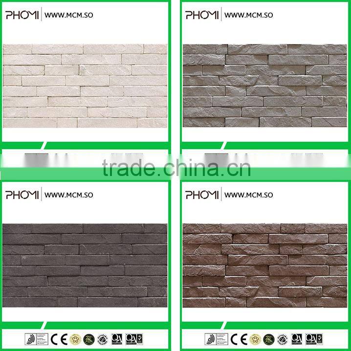 Flexible clay Modern house design Unique Exclusive stacked stone tiles