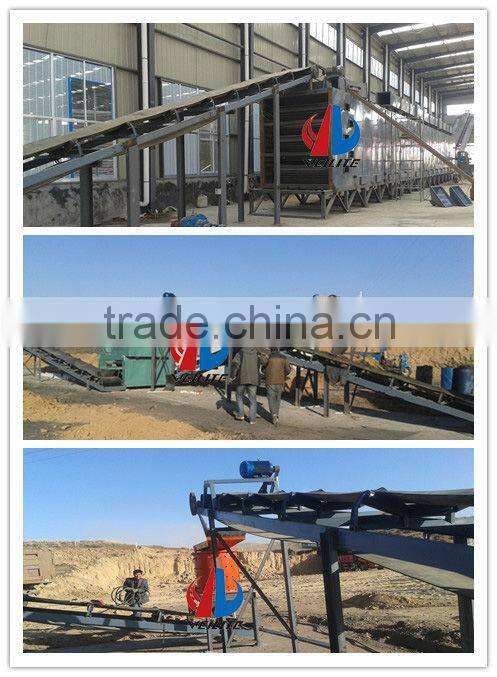 coal mine conveyor belt / belt conveyor for coal briquette line