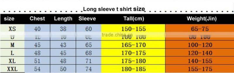 long sleeve hood t shirts,100 cotton plain t shirt