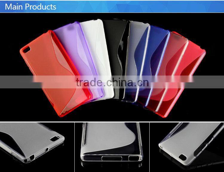 S line design tpu cell phone covers for Xiaomi Note Pro