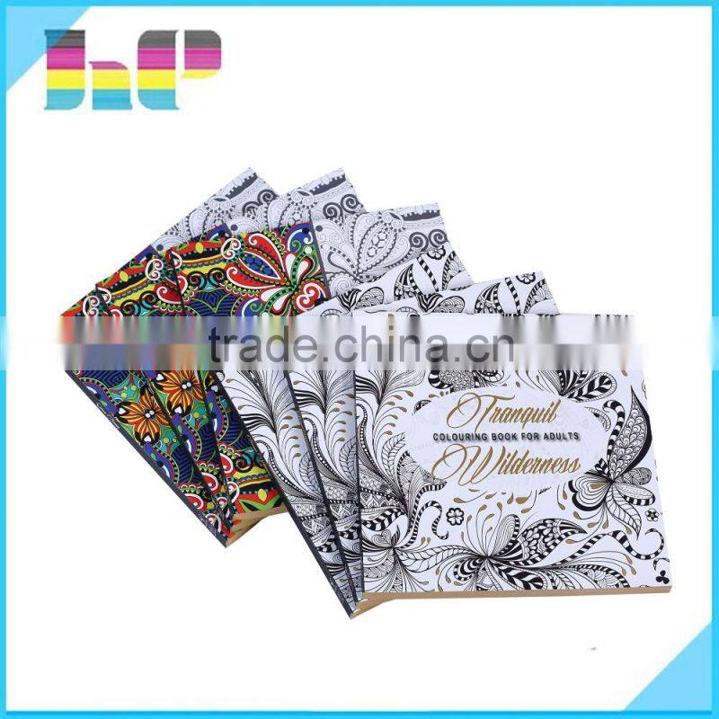 2016 Wholesale new hand-painted secret garden series adult coloring books