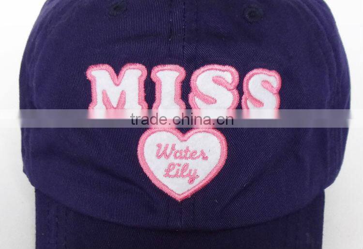 custom cotton kids cap children baseball cap