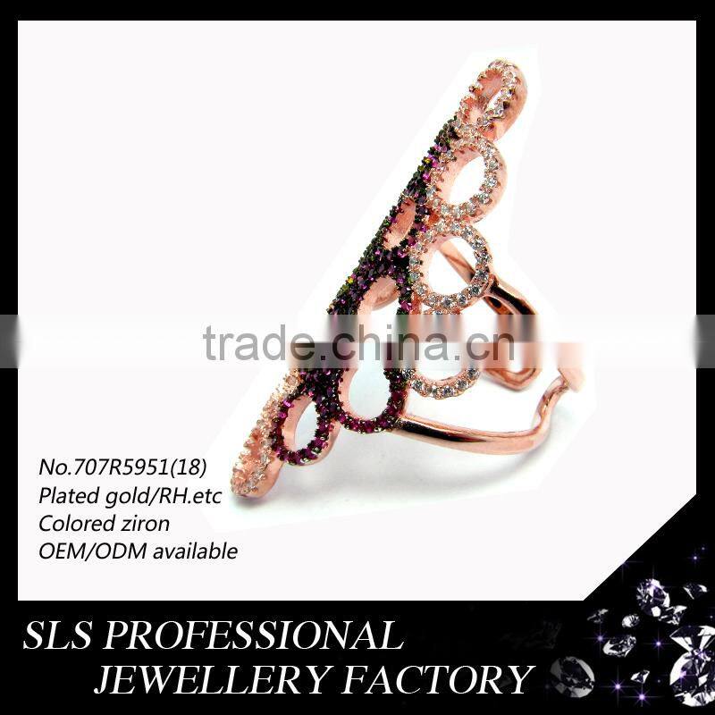 ring gold plated gemstone stone gold plated gemstone jewlery