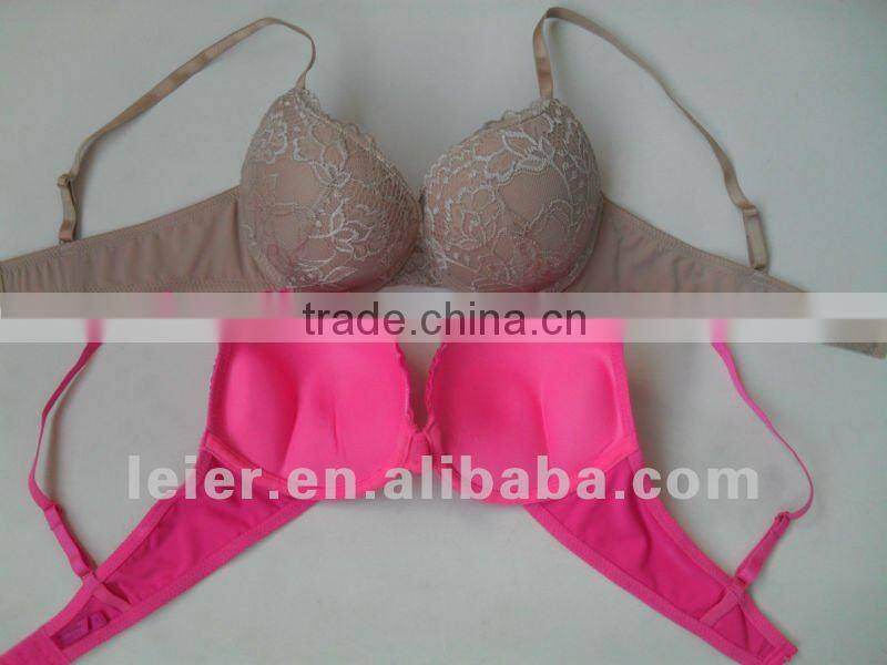 2014 latest lady extreme push up bra