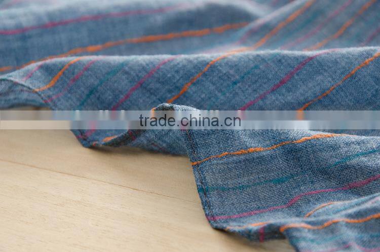 New Style Oversized Viscose Vertical Colorful Striped Scarf