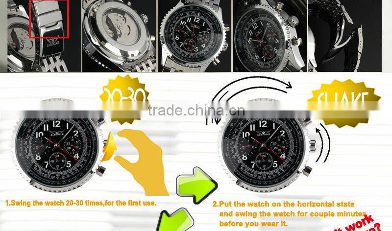 Self-Wind Up Mechanical Watch WM144 Cheap Mechanical Watch