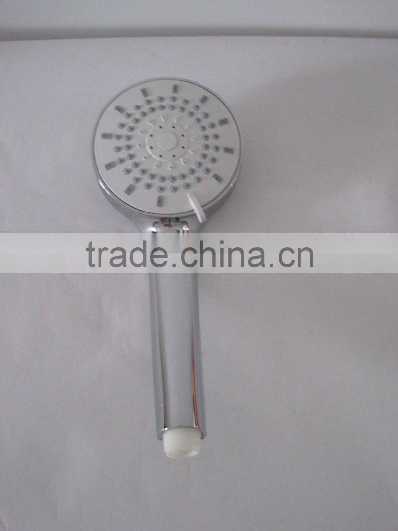 Luxury chromed ABS round overhead head shower