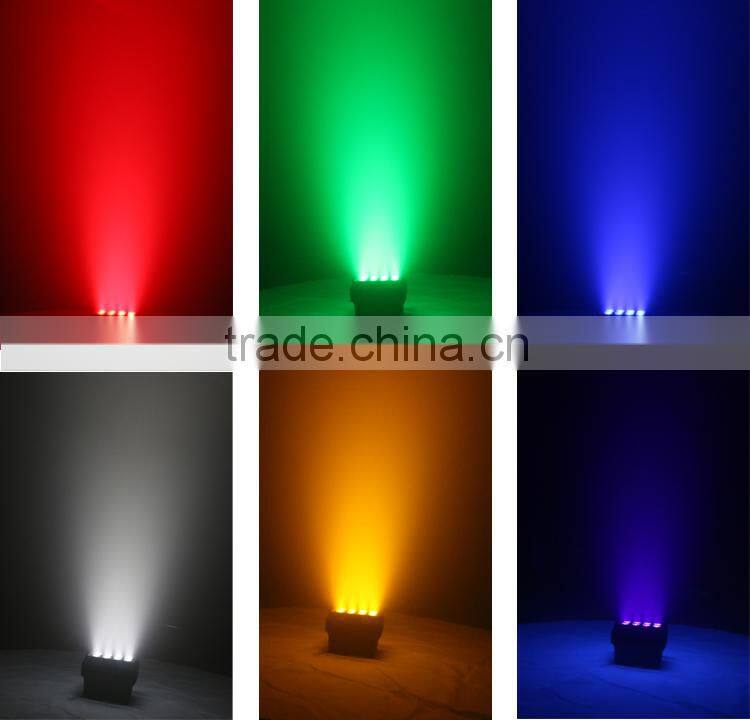 12pcs RGBWA+UV BATTERY POWERED LED STAGE LIGHTING