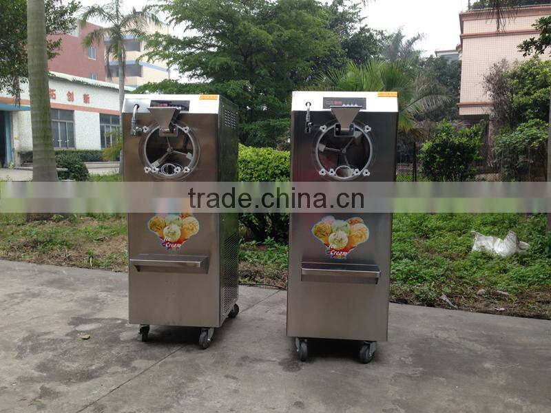 automatic good taste gelato hard ice cream making machine