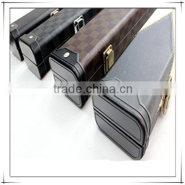 Professional Billiard Cue Case, 1/2 Joint Pool Cue Case, Billiard Leather Case