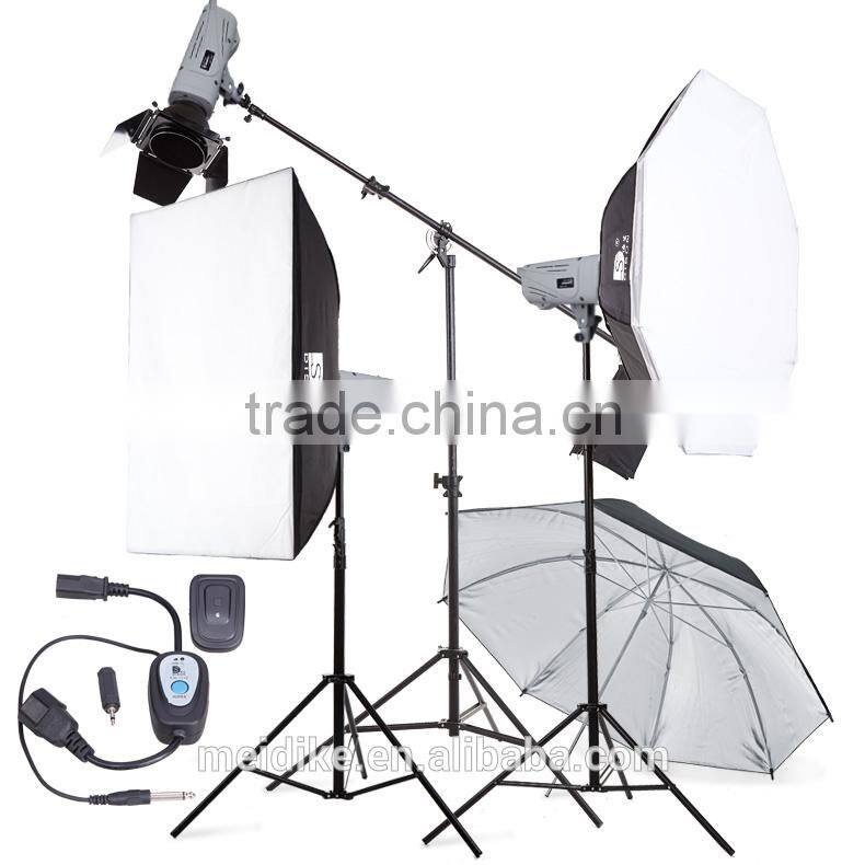 Portable studio flash kit professional flash studio with professional studio background