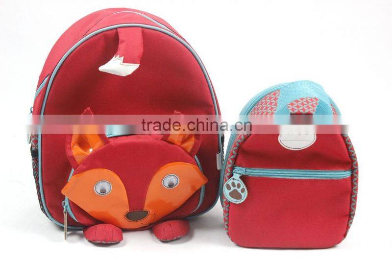 Anmial Type Cartoon Lovely School Bag for Primary Students