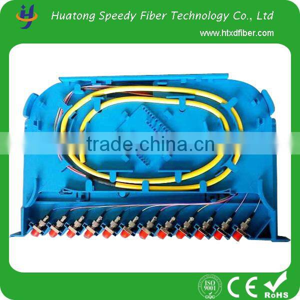 FTTH CATV CCTV 12 cores fiber Rack Mount Wall Mount Optical Distribution Frame ODF