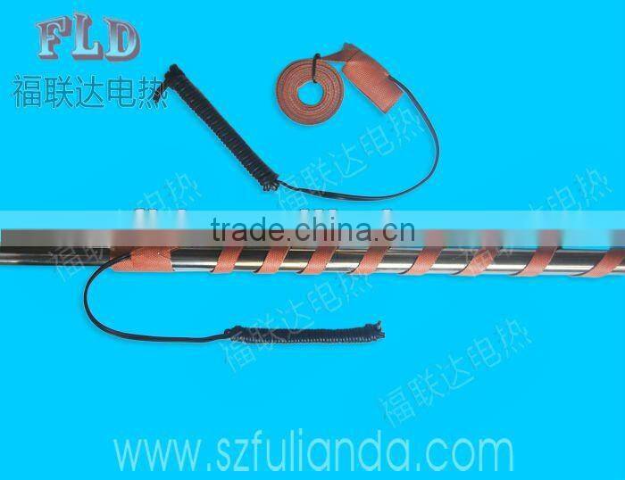 Customize 110v 115v 120v 220v 230v 240v 380v 400v silicone rubber heater hose with CE RoHS certification