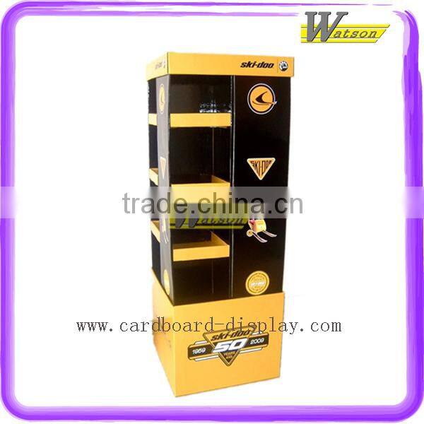 Supermarket Promotion Dump Bin Cardboard Newspaper Display Stand