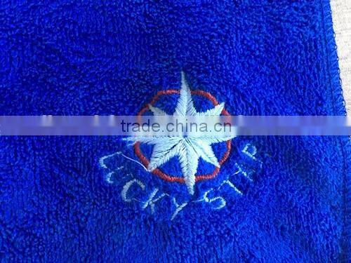 Sale Promotion Embroidered Logo Personalized Microfiber Towel