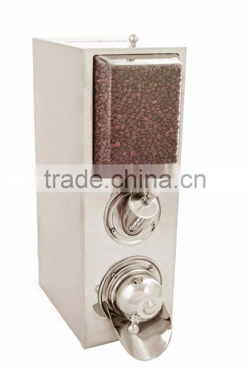 Bulk Candy Dispenser, Bulk Sweet Dispenser With Scoop, Granular Food Dispenser Box, Coffee Bean Cabinets, Coffee Bean Dispensers