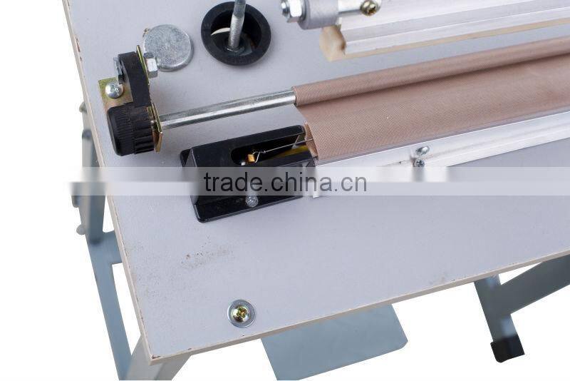 2015 new heat selling professional plastic simple foot hot isostaic press sealing machine with cutter