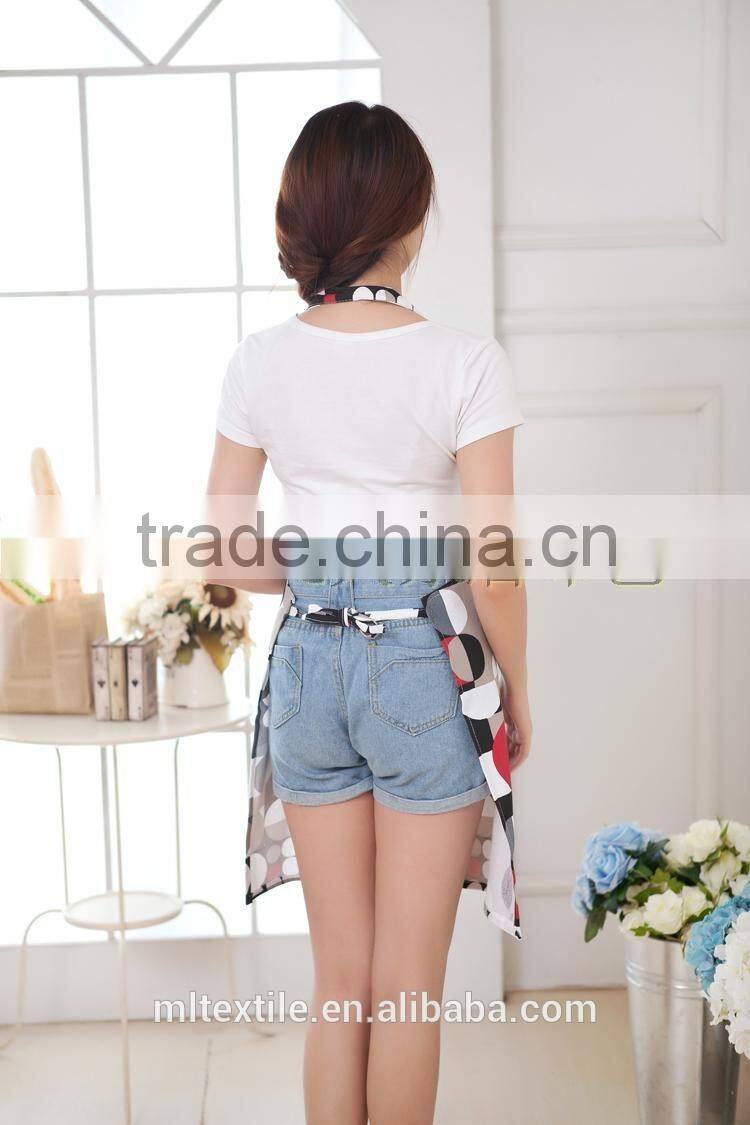Cooking cheap wholesale kitchen apron with custom logo
