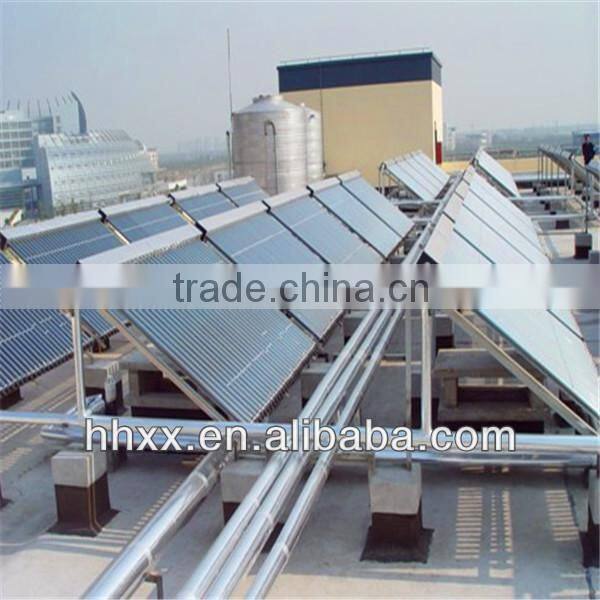 vacum tube solar collector project for swimming pool
